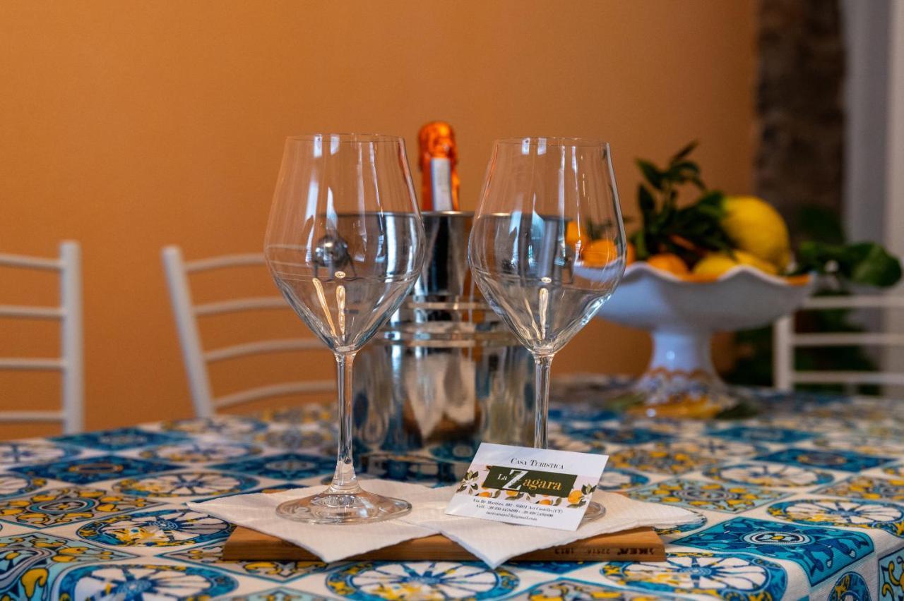 La Zagara Apartment Aci Castello Bagian luar foto
